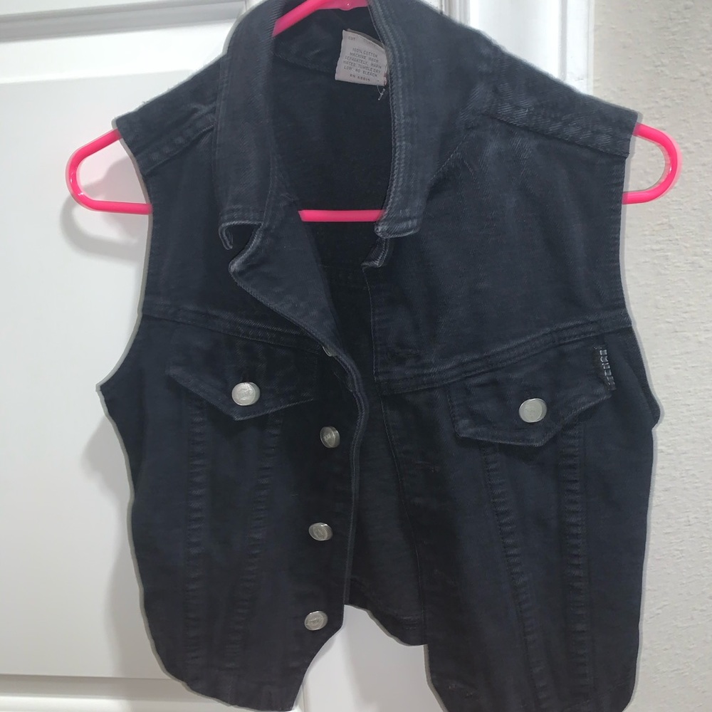 Bongo denim vest
